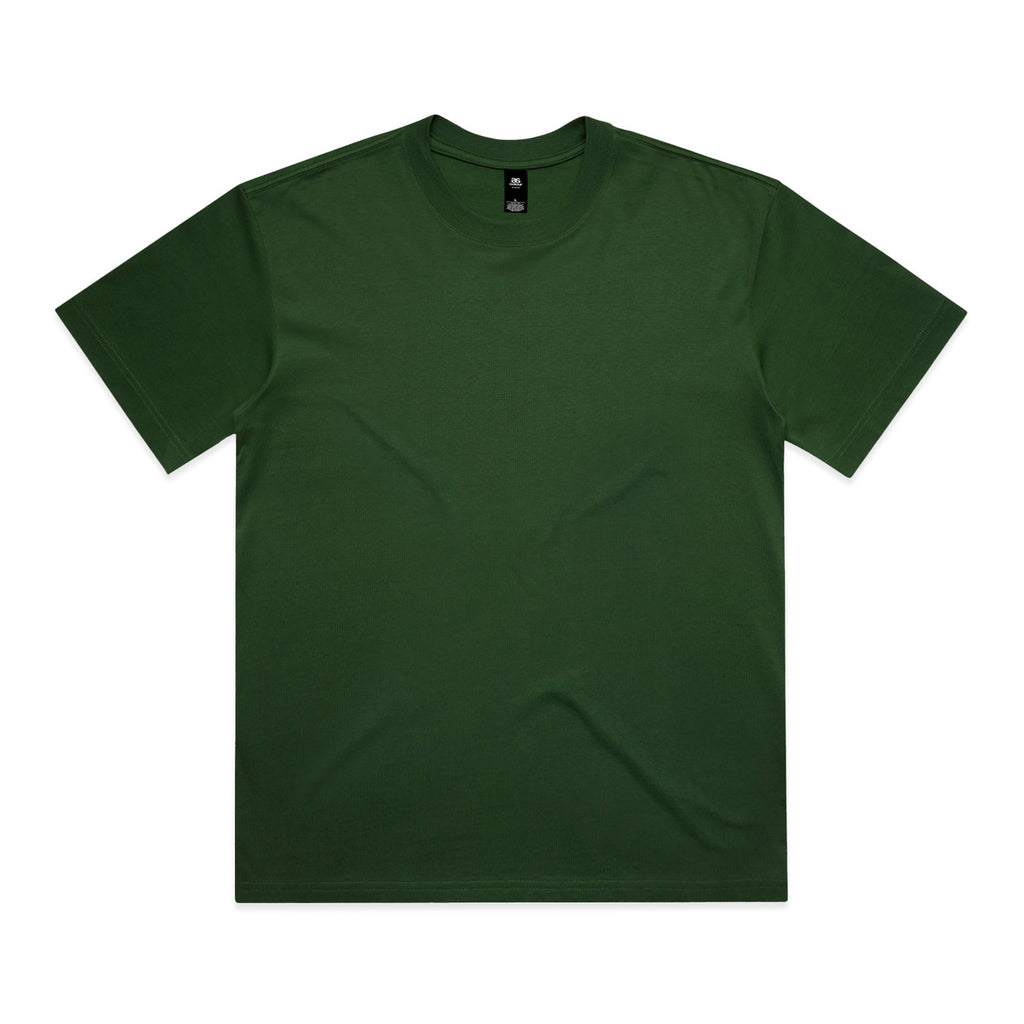 Green t-shirt on a white background