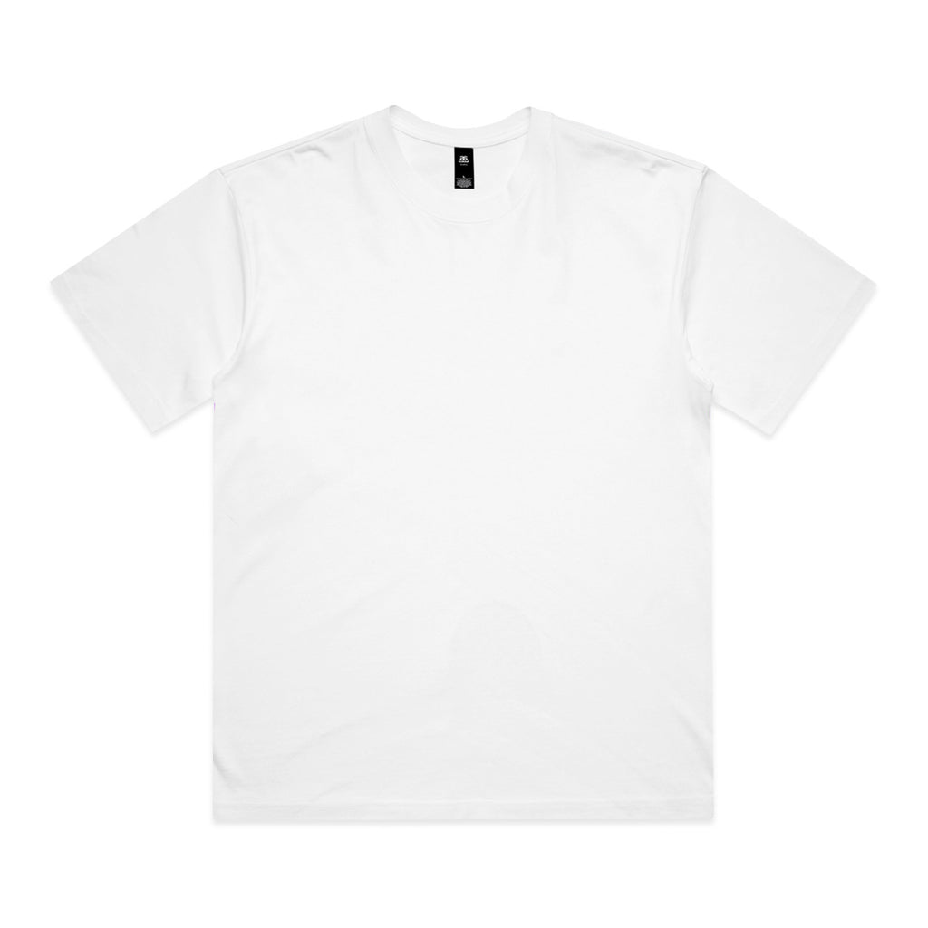 Plain white t-shirt on a white background