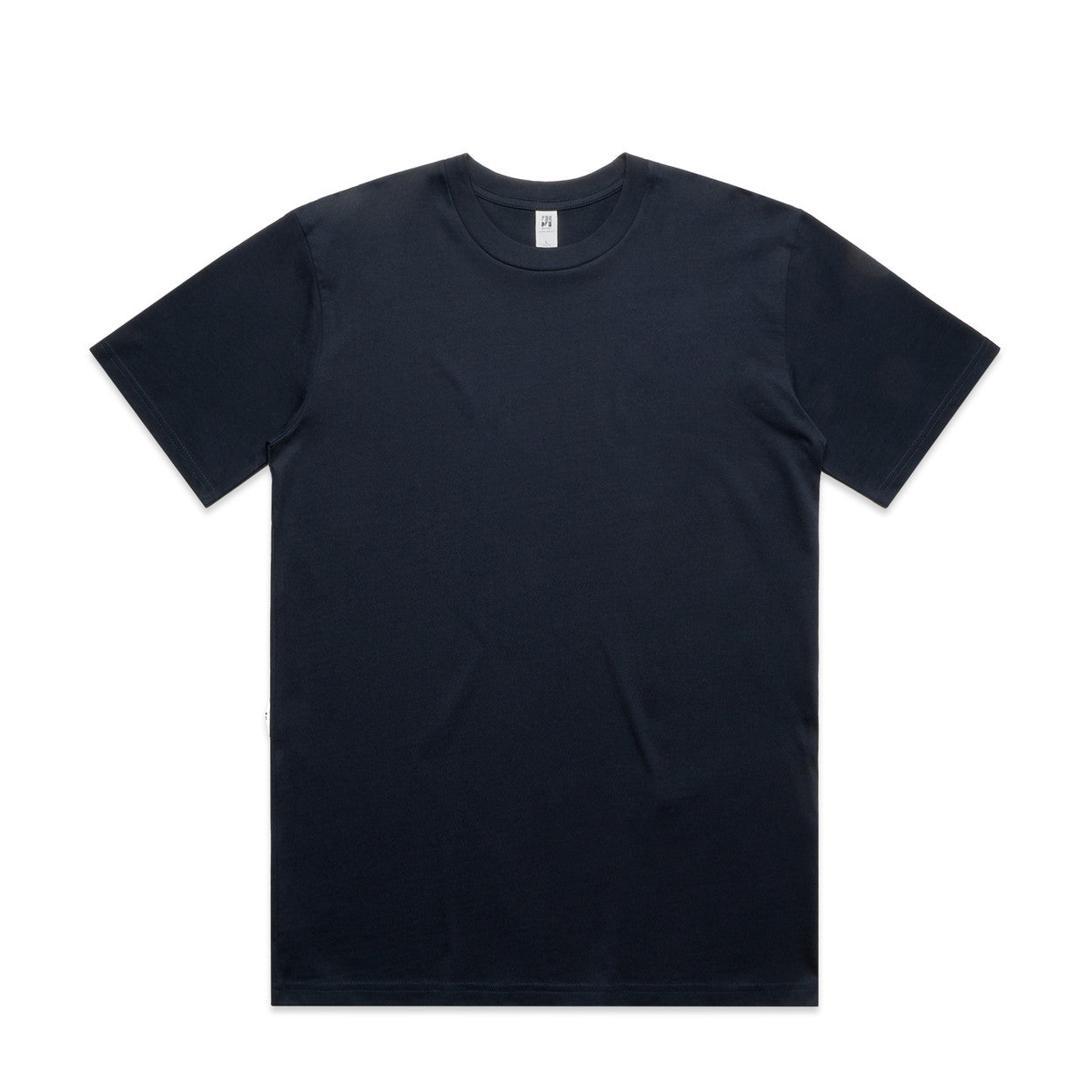 Plain Navy t-shirt on a white background