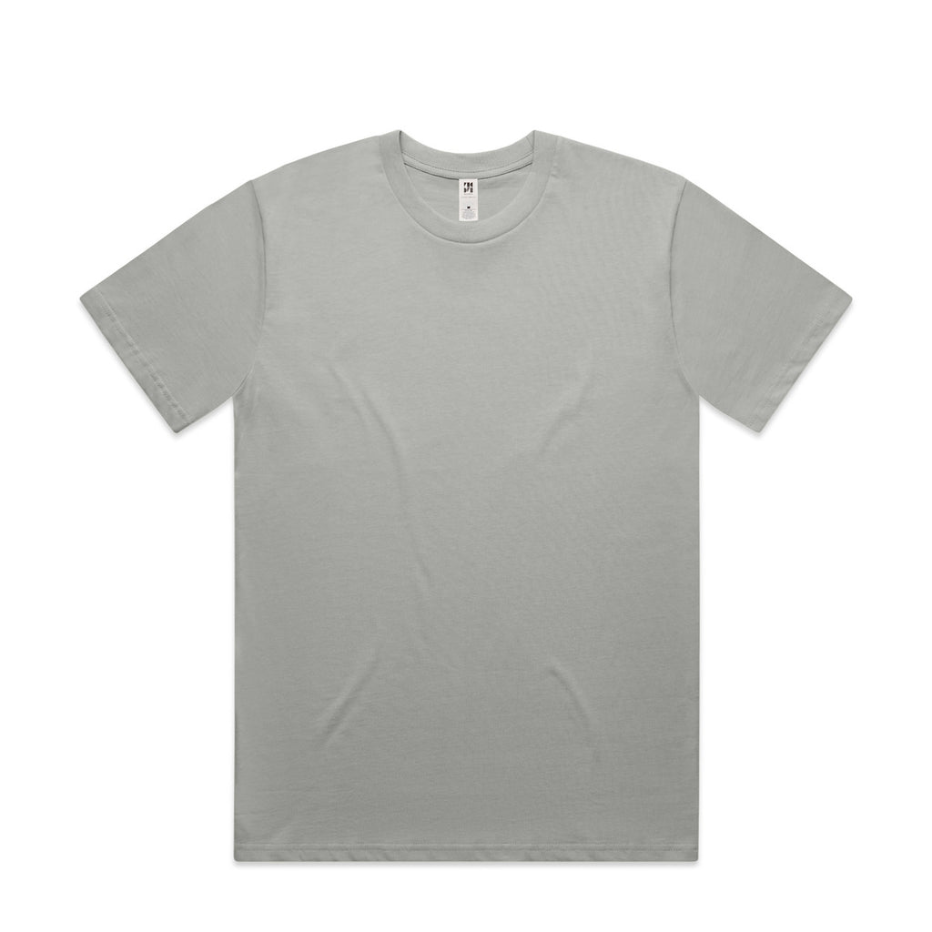 Plain gray t-shirt on a white background