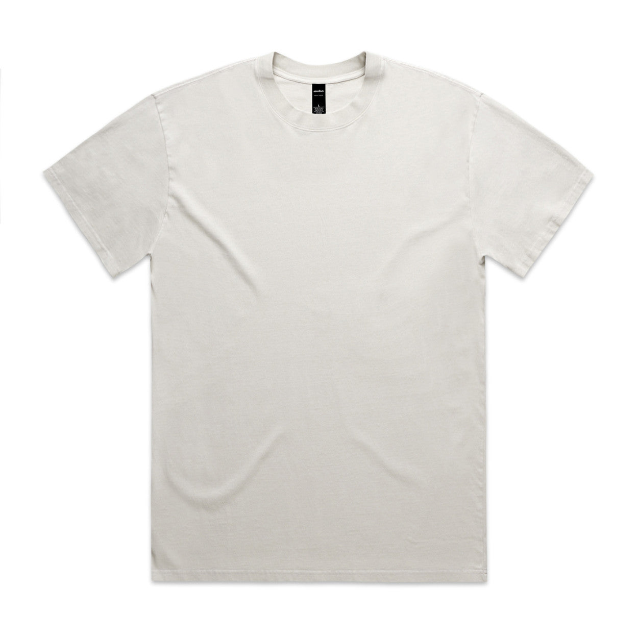 Plain white t-shirt on a white background