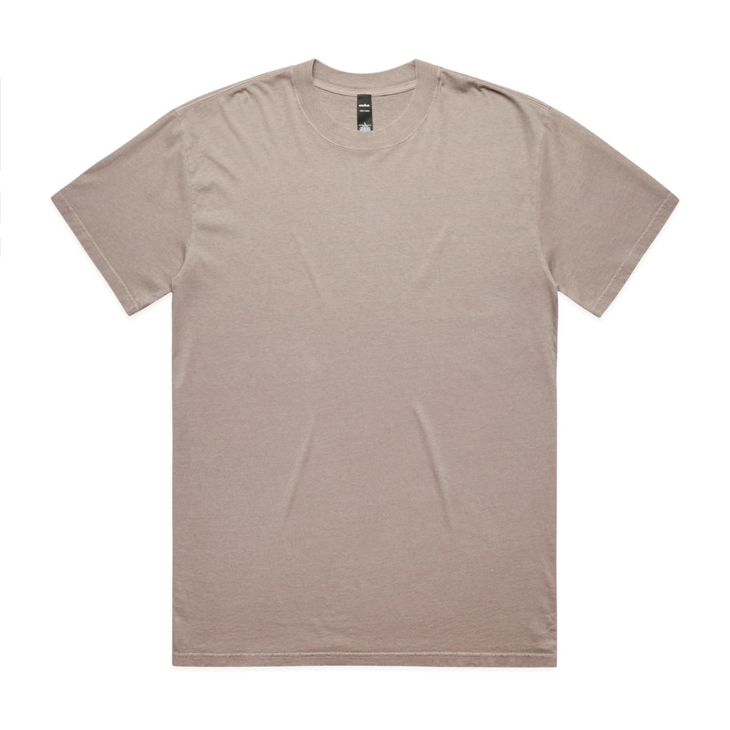 Beige t-shirt on a white background