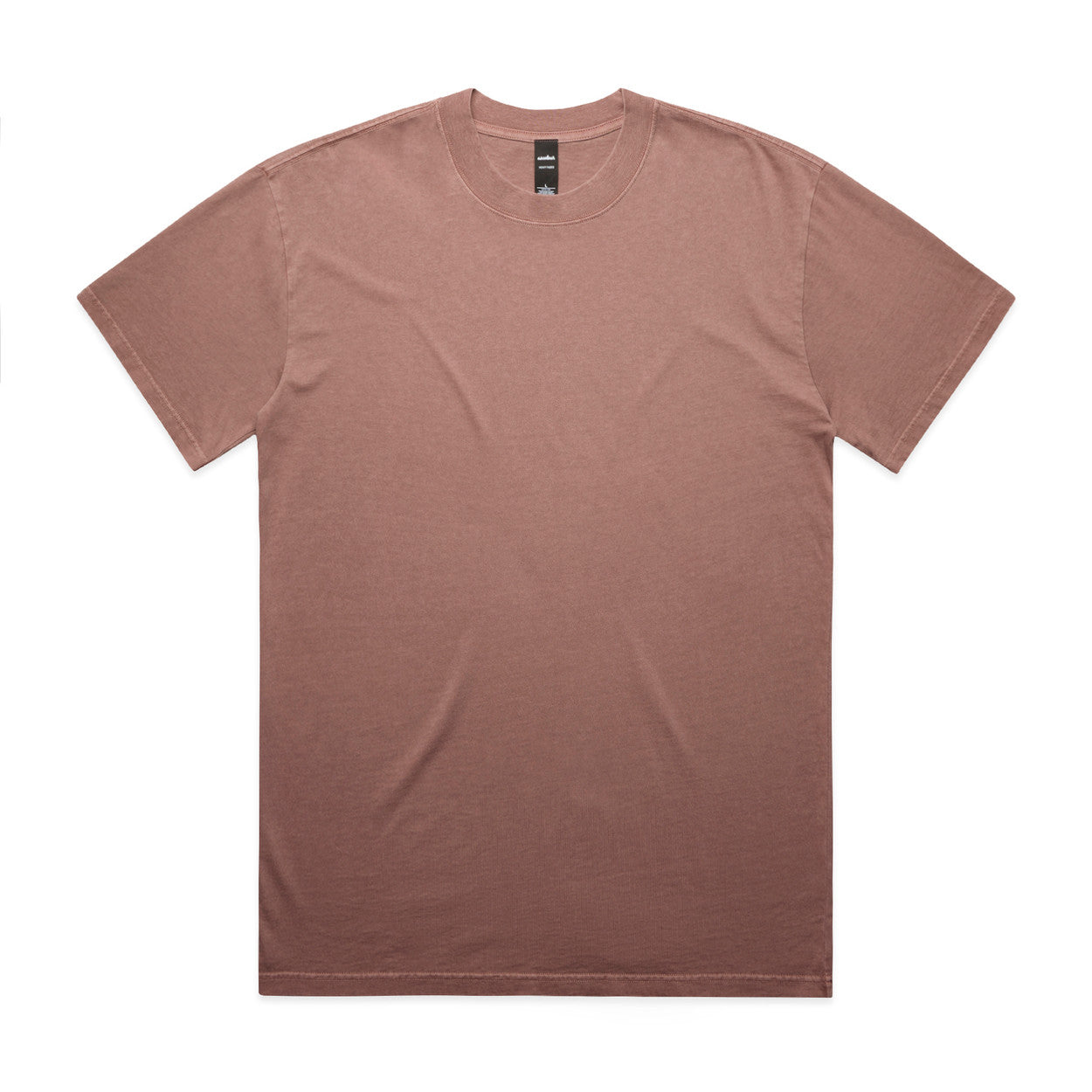 Brown t-shirt on a white background