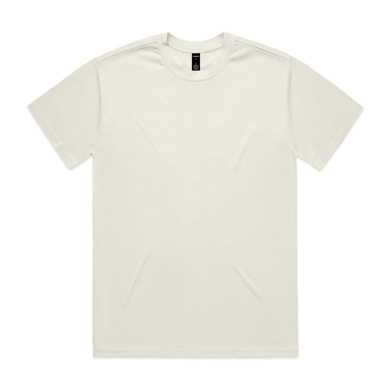 White t-shirt on a white background