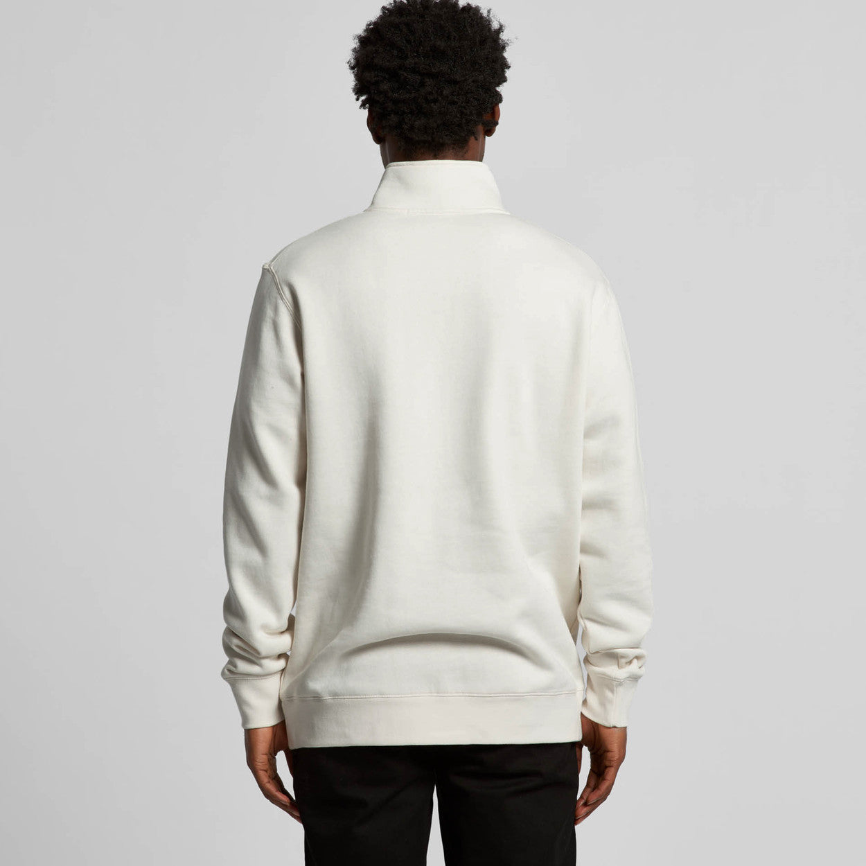 Stencil Half Zip Crew