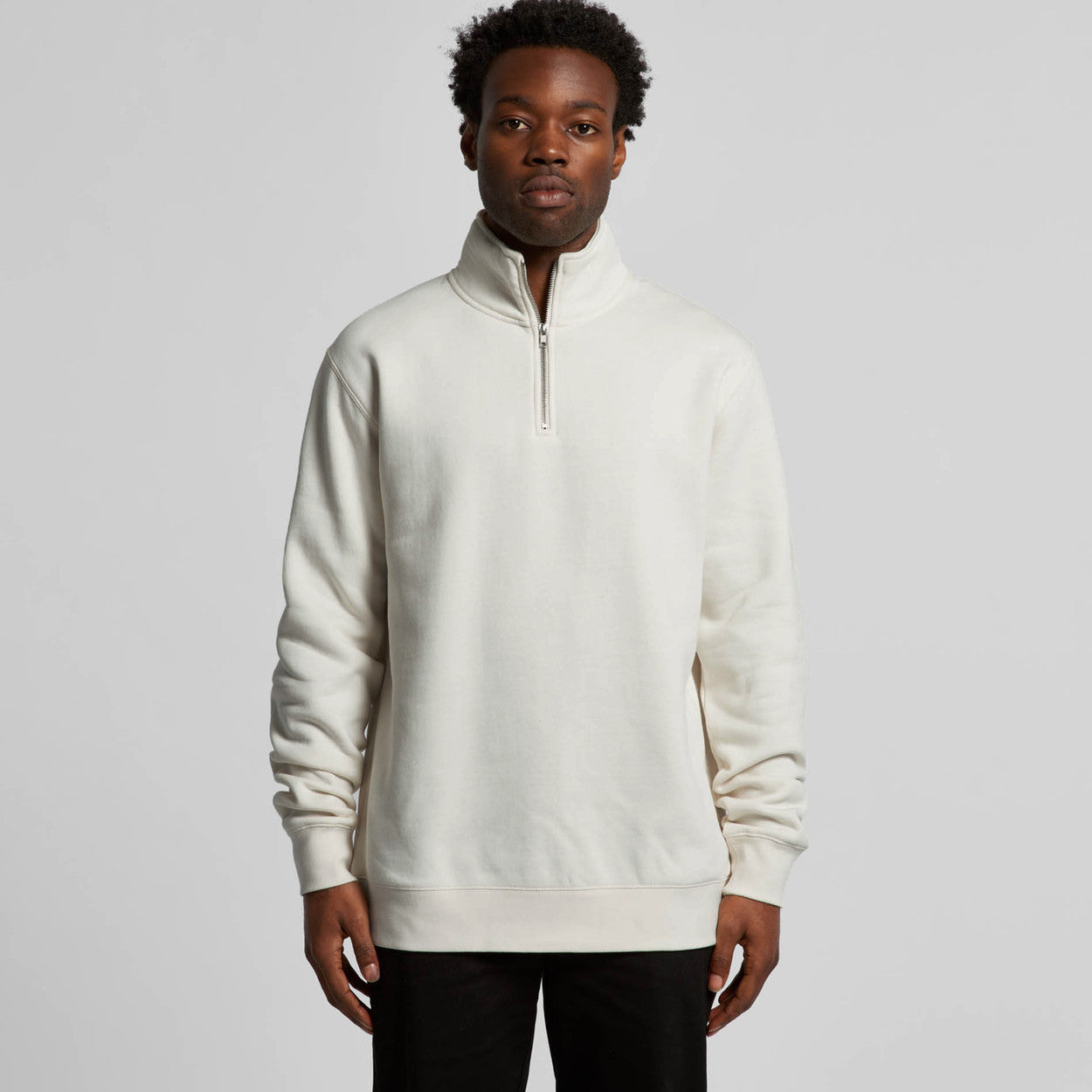 Stencil Half Zip Crew