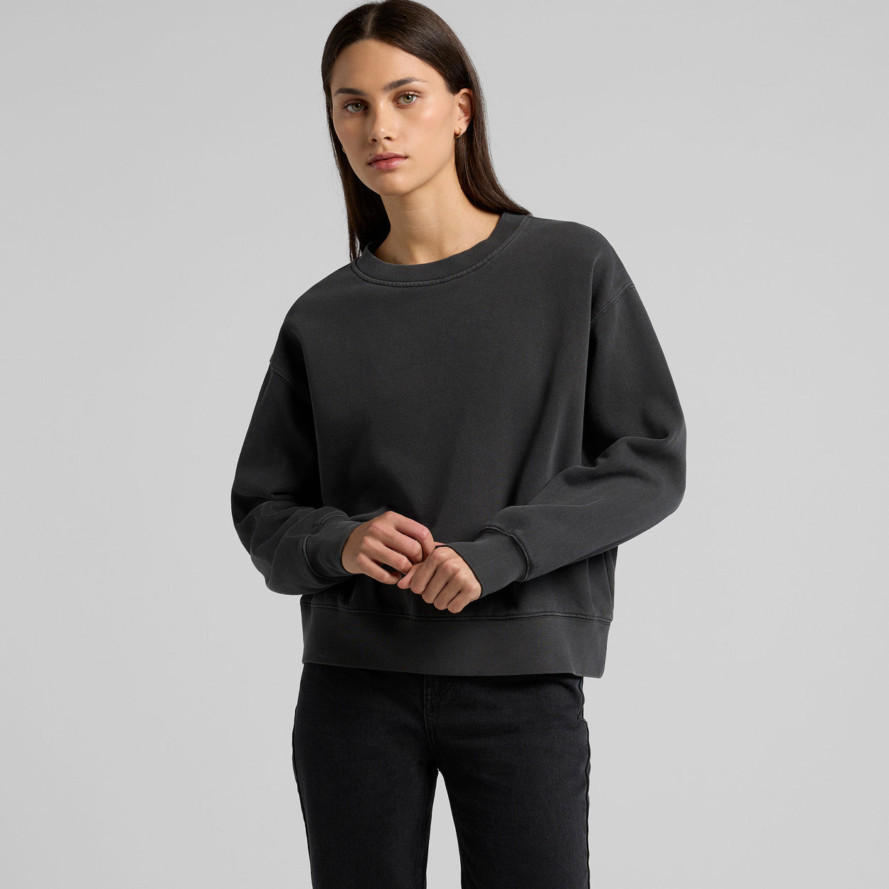 Ladies Relax Faded Crew