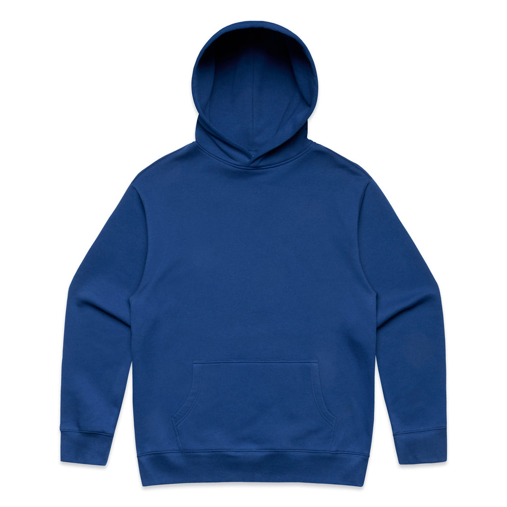 Blue hoodie on a white background