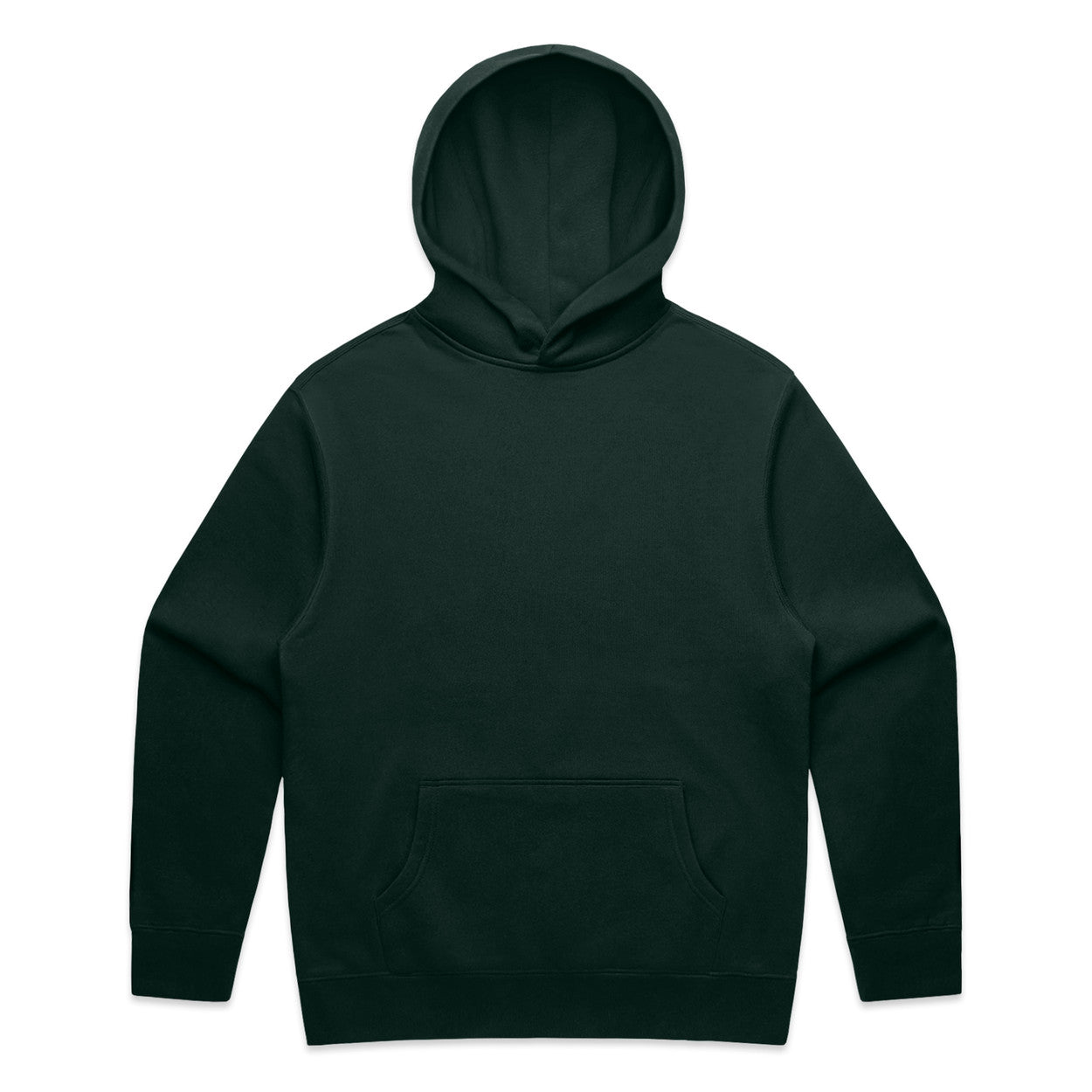 Black hoodie on a white background