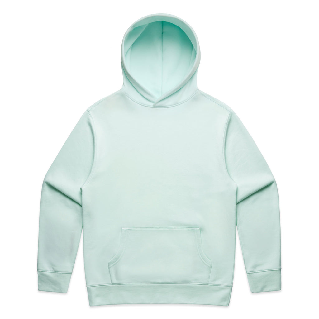 Light blue hoodie on a white background