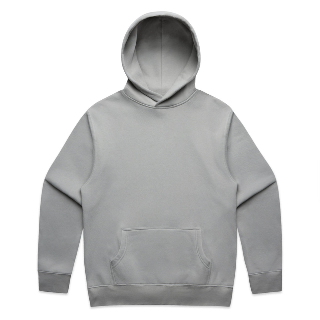 Gray hoodie on a white background