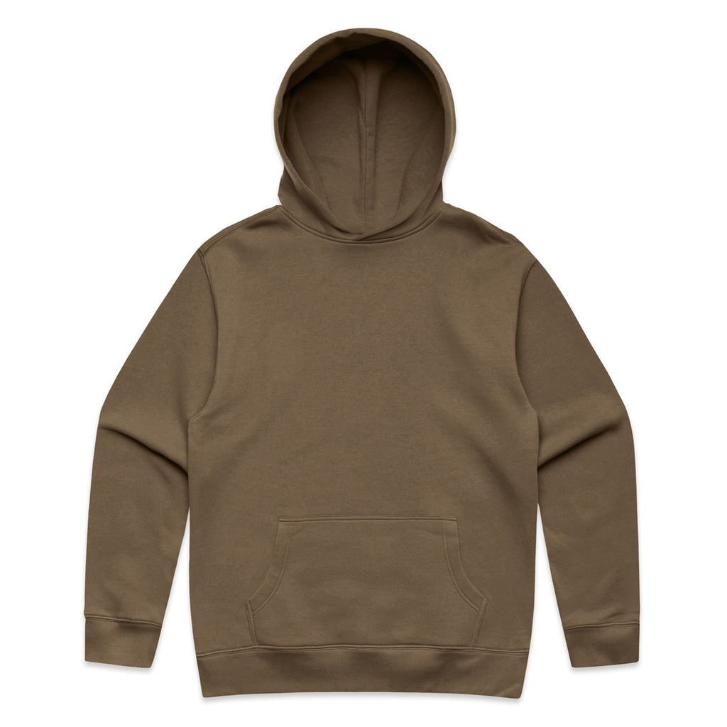 Brown hoodie on a white background