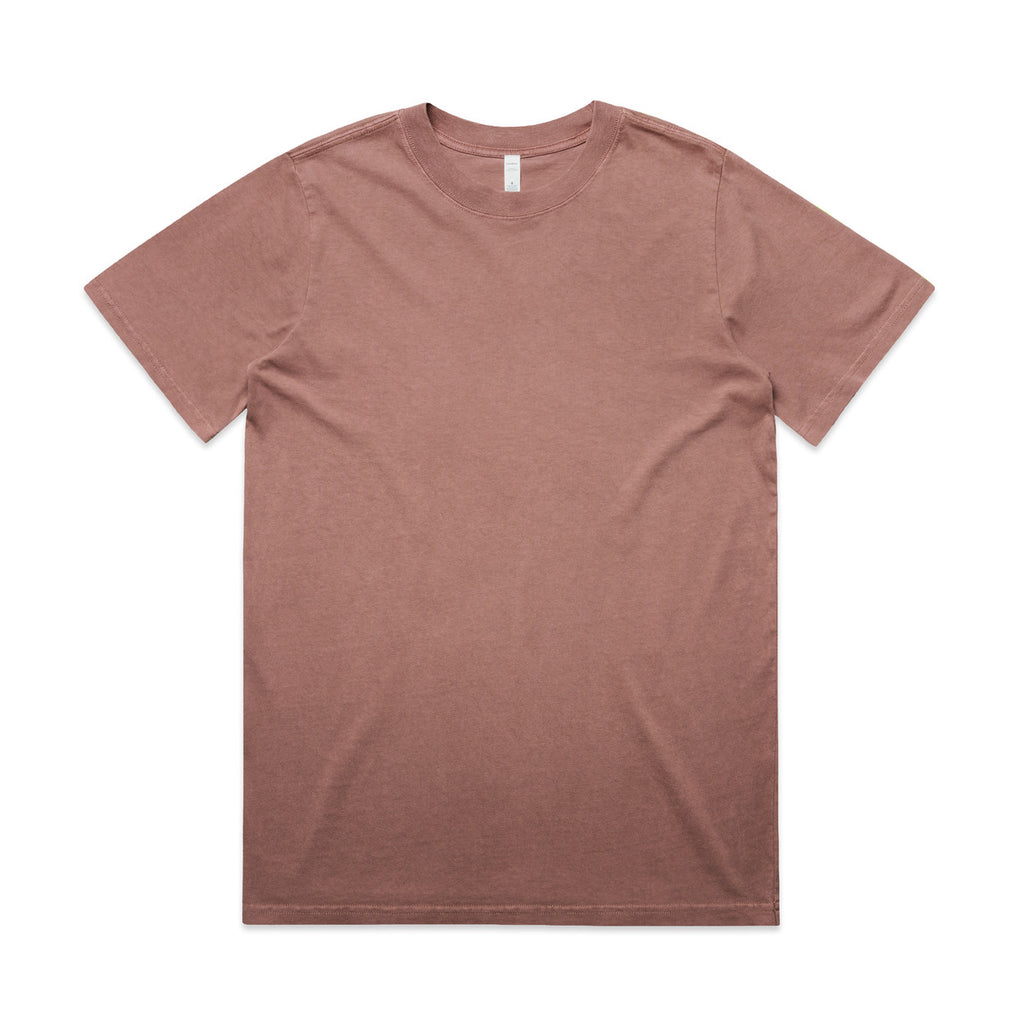 Faded Pink t-shirt on a white background