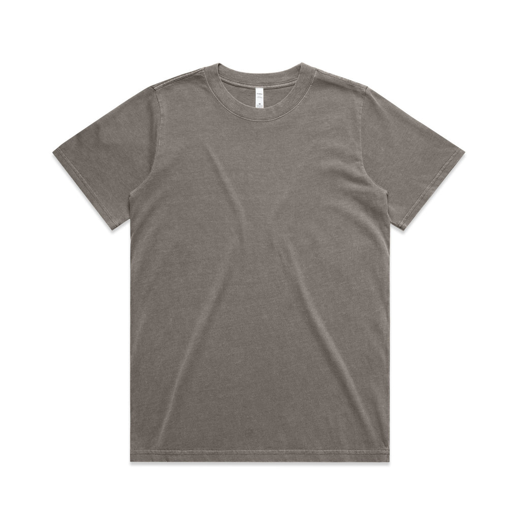 Faded Gray t-shirt on a white background