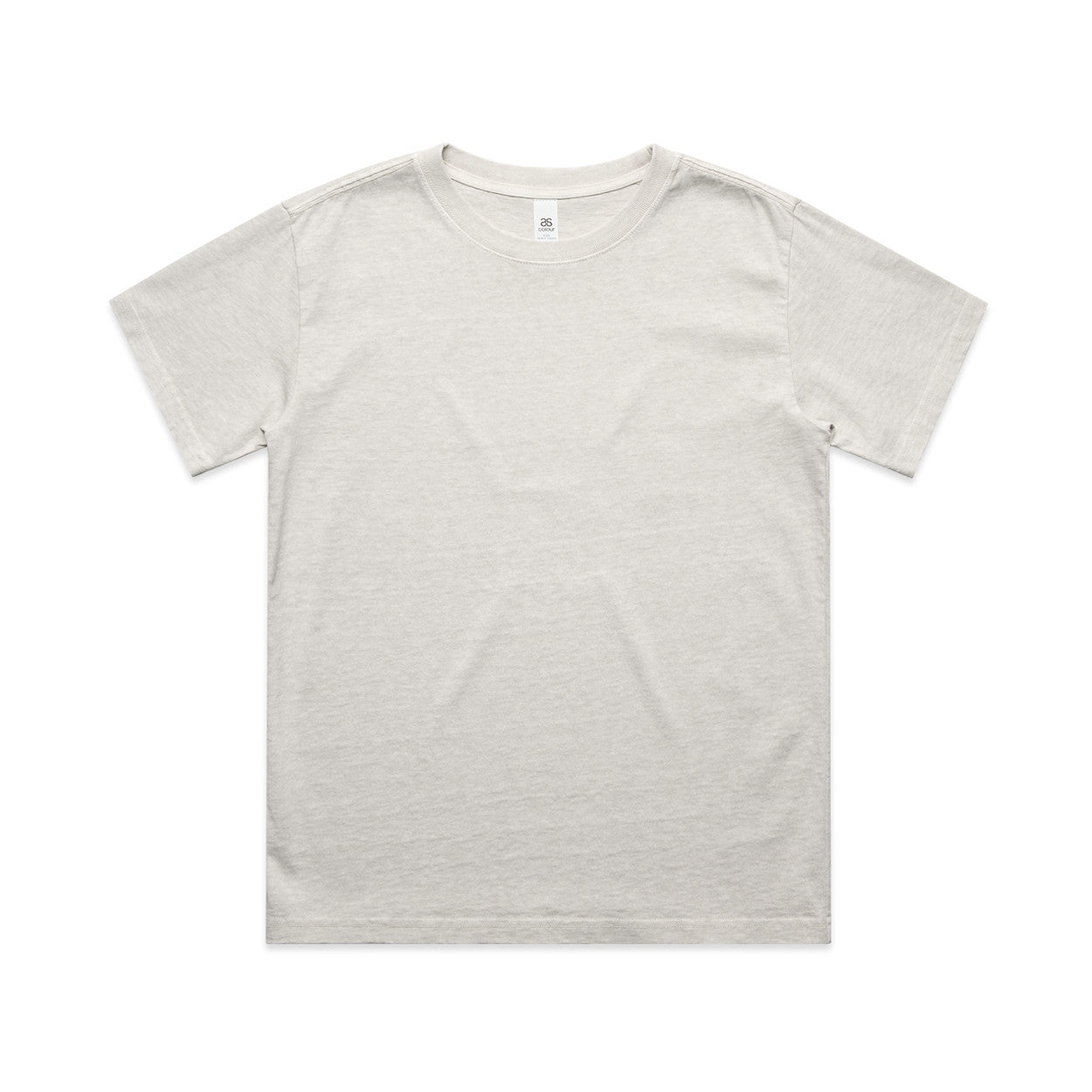 Plain gray t-shirt on a white background