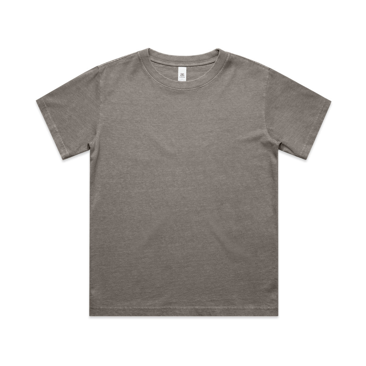 Gray t-shirt on a white background